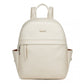 Miss Lulu Stylish PU Leather Backpack with Anti-Theft Back Zipper - BPM2452