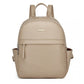 Miss Lulu Stylish PU Leather Backpack with Anti-Theft Back Zipper - BPM2452