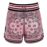 Amiri Bandana Basketball Short Pink SS23WKB004-651-M SS23WKB004-651 Pink Knitwear Womens M