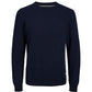 Jack And Jones Bronwood Knit Blue Hoodie Jack And Jones