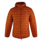 Aquascutum Active 100Gr Hooded Jacket Rust Jk011 23 Orange Jacket Male