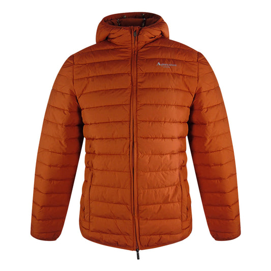 Aquascutum Active 100Gr Hooded Jacket Rust Jk011 23 Orange Jacket Male