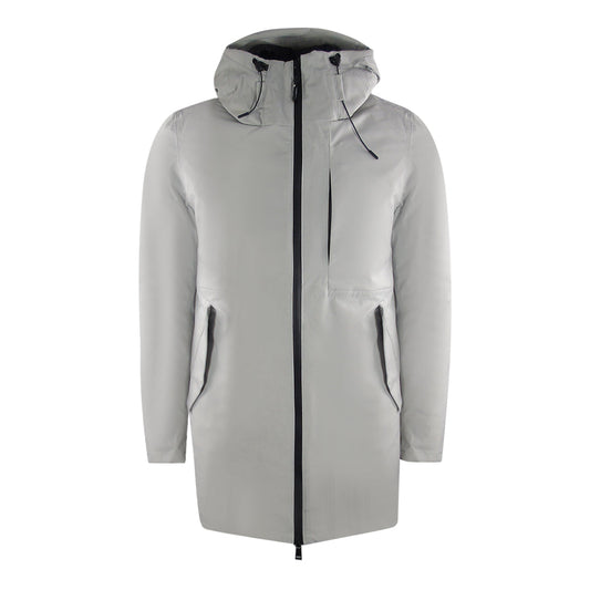 Aquascutum Active 3 Way Parka Anarctica Jk001 24 White Parka Jacket Male