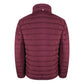 Aquascutum Active 100Grock Neck Jacket Cordovan Jk012 26 Burgundy Jacket Male