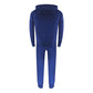 Aquascutum Aa_Ow04_St004Ogo Zf Hoodie Navy St004 Navy Blue Zip Hoodie And Track Pants Set Male