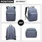 Kono Durable Polyester Everyday Backpack - E1930