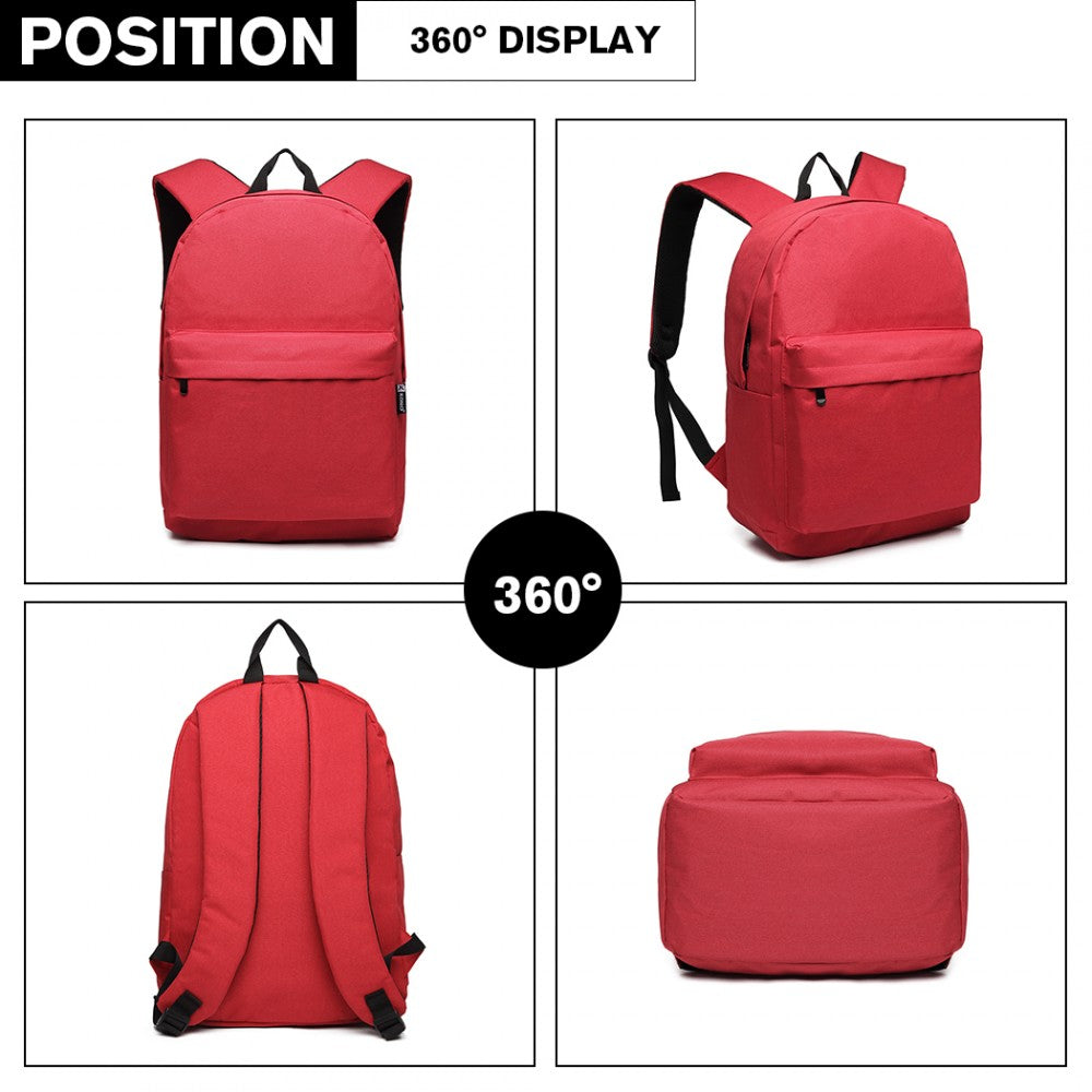 Kono Durable Polyester Everyday Backpack - E1930