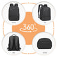 Kono Multi Compartment Backpack with USB Connectivity - E1978