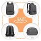Kono Multi Compartment Backpack with USB Connectivity - E1978