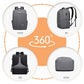 Kono Multi-Compartment Backpack With USB Port - EM2111