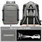 Kono Multi-Level Travel Backpack – High-Capacity Cabin Bag -EM2232