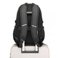 Kono Urban Water-Resistant Backpack – PVC Coated, Reflective Straps & Multi-Compartment Design - EQ2416