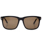 Tom Ford Stephenson Brown Polarized Lens Shiny Black Sunglasses One Size