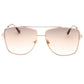 Tom Ford Reggie Gradient Brown Lens Shiny Rose Gold Sunglasses FT0838 28F