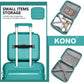 Kono 14" Hard Shell Vanity Case – Bright & Durable PP Travel Case - K2092L