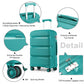 Kono 28" Hard Shell Suitcase – Bright & Durable PP Luggage (Classic Collection) - K2092L