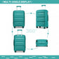 Kono 28" Hard Shell Suitcase – Bright & Durable PP Luggage (Classic Collection) - K2092L