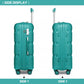 Kono 28" Hard Shell Suitcase – Bright & Durable PP Luggage (Classic Collection) - K2092L