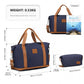 British Traveller 20" Polypropylene Cabin Suitcase Set – Includes Travel Tote & Cosmetic Pouch - K2392L+S2366