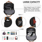 Kono 20" Hard Shell Cabin Suitcase Set – Includes Multi-Compartment Backpack & Pouch - KSK2484+EQ2401
