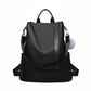 Miss Lulu Anti-Theft Backpack – 2-Way Design with Pom Pom Charm - LG6917