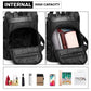 Miss Lulu Anti-Theft Backpack – 2-Way Design with Pom Pom Charm - LG6917