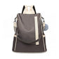 Miss Lulu Anti-Theft Backpack – 2-Way Design with Pom Pom Charm - LG6917