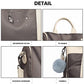 Miss Lulu Anti-Theft Backpack – 2-Way Design with Pom Pom Charm - LG6917