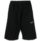 Off White Ow Logo Black Sweat Shorts Omci006C99Fle0081001