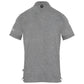 Plein Sport Circle Emblem Logo Grey Polo Shirt S