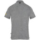 Plein Sport Small Tiger Scratch Logo Grey Polo Shirt S