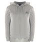 Aquascutum Aa_Ow04_St004Ogo Zf Hoodie Grayel St004 Grey Zip Hoodie And Track Pants Set Male