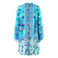 Inoa Catalina Azuro 12002 Blue Silk Layered Dress Catalina Azuro 12002 Layered Dress