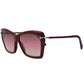 Tom Ford Leah Ft0849 69F Red Sunglasses