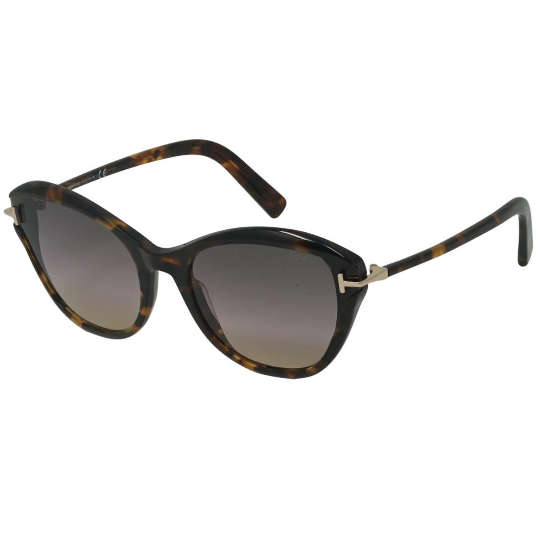 Tom Ford Leigh Ft0850 F 55B Brown Sunglasses