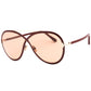 Tom Ford Rickie Ft1007 69E Bordeaux Sunglass FT1007 69E Rickie