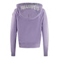 Parajumpers Hoody Plain Purple Crop Hoodie