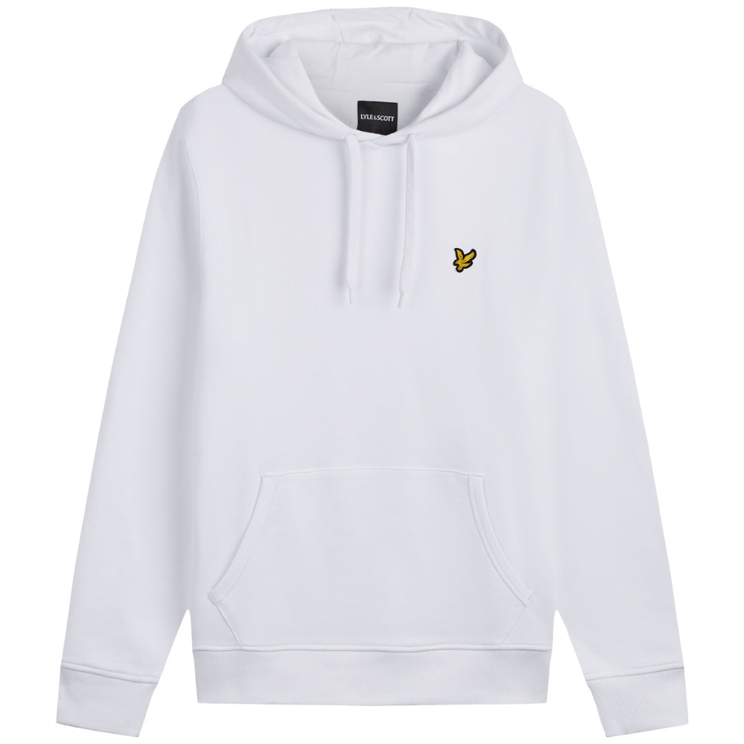 Lyle Scott Branded White Pull Over Hoodie Ml416Vog 626