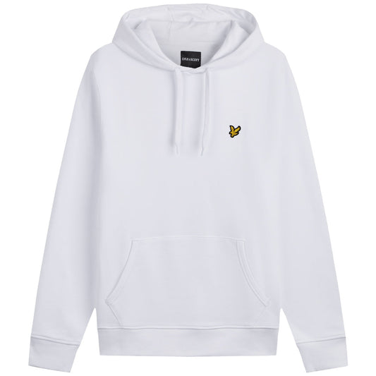 Lyle Scott Branded White Pull Over Hoodie Ml416Vog 626