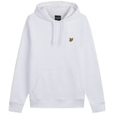 Lyle Scott Branded White Pull Over Hoodie Ml416Vog 626