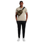 Lyle Scott Branded Chest Logo Khaki Smoke Polo Shirt