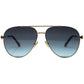 Jimmy Choo Olly S 000 Gb Gold Sunglasses
