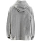 Neil Barrett Lightning Bolt Logo Grey Hoodie - Nova Clothing