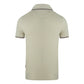 Aquascutum Brand Logo Beige Polohirt QMP024 10