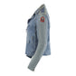 Parajumpers Tack Suede Purple Distressed Leather Jacket